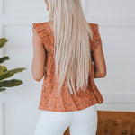 Gilet Floral Sans Manches T-shirt