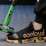 Chaussures de sécurité légères et respirantes avec bouts en acier