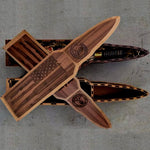 Coffret cadeau vin rouge en bois