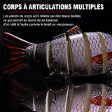 Jeu de leurres de natation bioniques