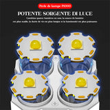 4 Perles De Lampe LED Lampe De Poche Á Lumière Forte Multifonctionnelle