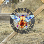 L'art en métal des abeilles