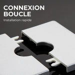 Couvercle décoratif de trou de climatisation de trou de tuyau