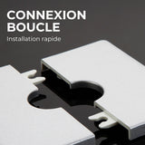 Couvercle décoratif de trou de climatisation de trou de tuyau