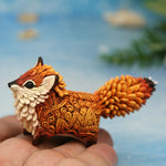 Ornement mignon de totem de renard