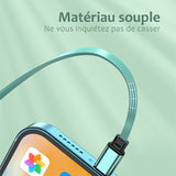 Câble de charge télescopique 3 en 1