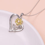 Collier You Are My Sunshine en argent sterling 925