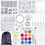 Ensemble de Boucles d'Oreilles en Cristal Bricolage