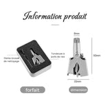 Tondeuse à poils de nez en acier inoxydable Safe Touch