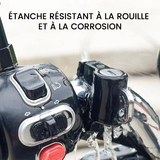 Serrure de sécurité multifonctionnelle pour casque de moto