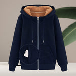 Veste Polaire Zippée à Capuche
