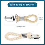 Attache pour serviette