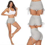 Culotte de Yoga à Bulles Jacquard d'été - ciaovie