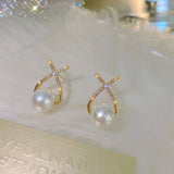 💖 Boucles d'oreilles triangle en perles