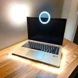 Lumière ronde pour selfies