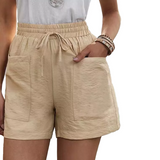 Pantalon décontracté en lin