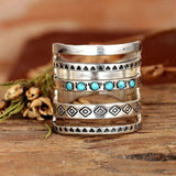 Bague Personnalisée en Argent Vintage