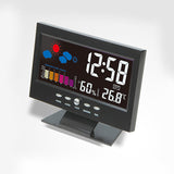 LED Contrôleur de température et d'humidité Horloge d'alarme
