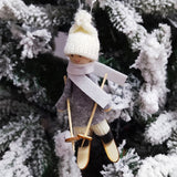 Pendentif Ski Non Tissé