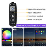 Lumière d'ambiance pour la voiture