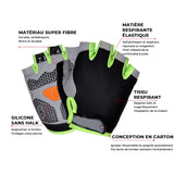 Protection antidérapante Gants demi-doigts pour le cyclisme