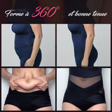 Legging court modelant le corps