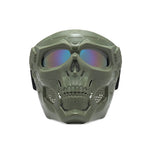 Masque de casque d'horreur de crâne
