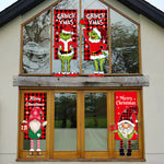 Décoration de Noël Drapeau de Jardin de Poupée Sans Visage Grinch Suspendu