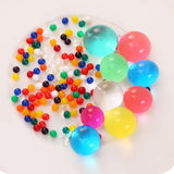 Perle d'eau souterraine en cristal