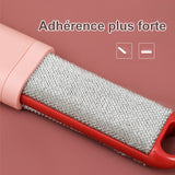 Brosse statique à double face pour le nettoyage domestique