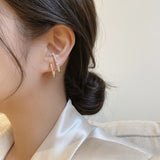 Boucles d'Oreilles Tempérament Zircon