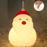Veilleuse en silicone Père Noël