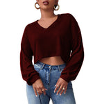 T-shirt Ample à Encolure en V