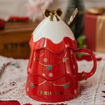 Tasse d'arbre de Noël créative 3D