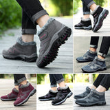 Raquettes à Neige Doublées de Fourrure Chaude pour Couple