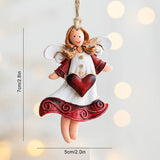 Pendentif Ange Vintage en Résine