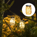 Lot de 6 Lampes Solaires pour Bocal Mason
