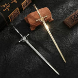 Épingle à cheveux en forme d'épée