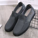 Chaussures d'été décontractées en maille pour hommes