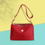 Sac à bandoulière léger et décontracté en tissu de nylon pour femme