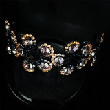 Pince à cheveux strass pour femme