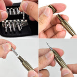 Mini Kit de Tournevis de Précision Outils de Réparation (25 pièces)