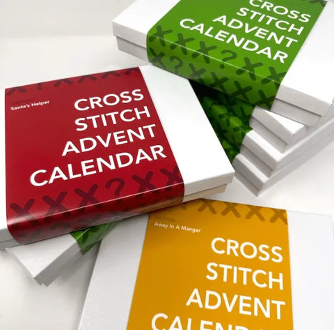 NOUVEAUTÉ 2023 - Calendrier de l'Avent au point de croix