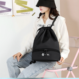 Séparation humide et sèche Sac à cordon