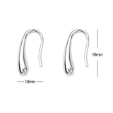 Boucles d'oreilles simples goutte d'eau haut de gamme