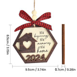Nouvelle décoration de maison de Noël