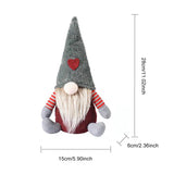 Poupée Âgée Sans Visage De Noël