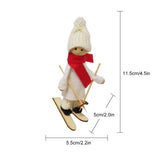 Pendentif Ski Non Tissé