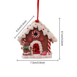 Maison de Noël en argile molle