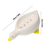 Boîte à savon canard en céramique